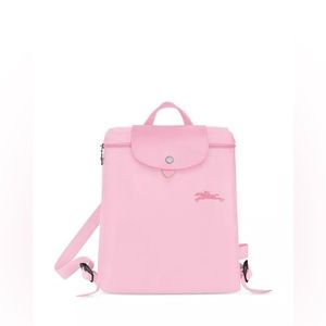 Longchamp - Le Pliage Small Nylon Backpack Pink